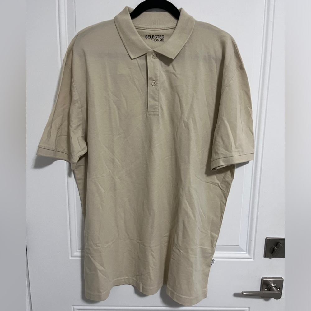 NWT - Selected Homme Men’s Classic Polo Shirt - Size L, XL